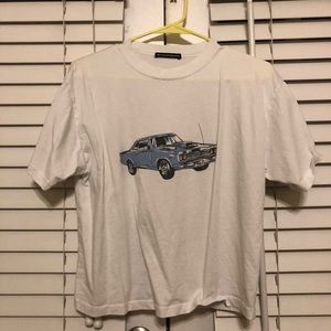 Brandy Melville 60’s car crop top